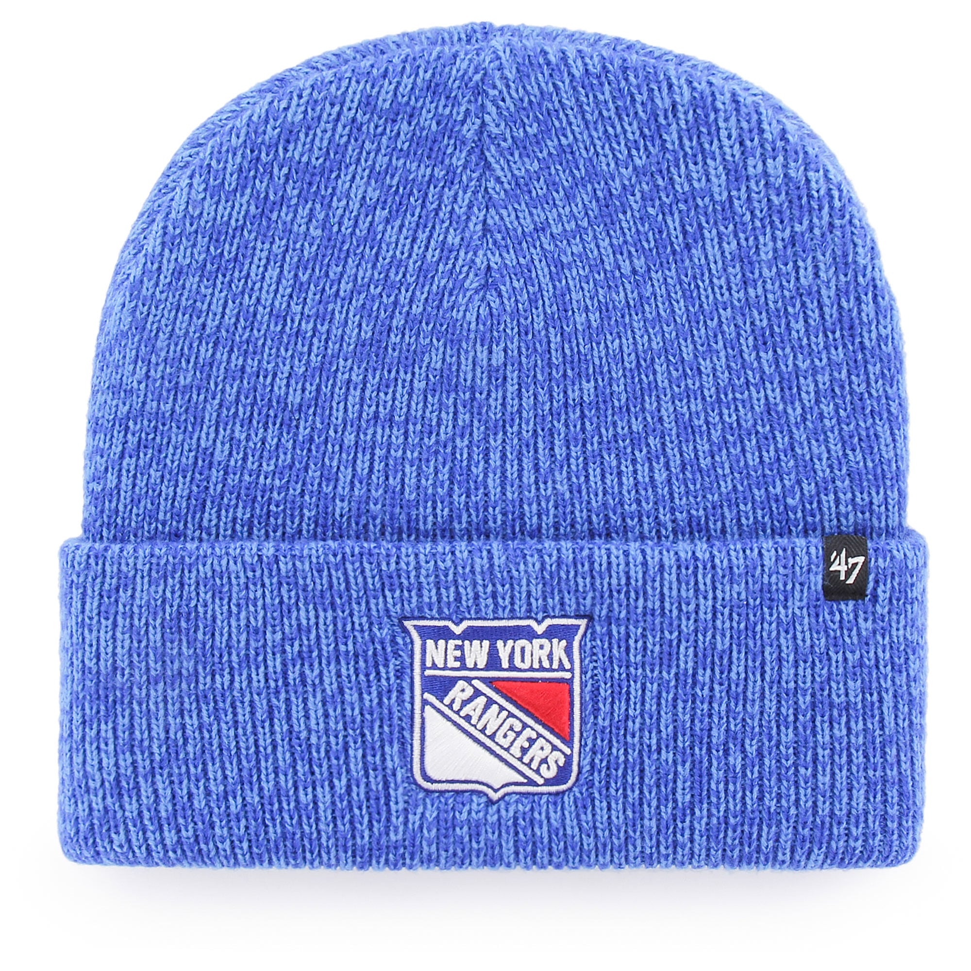 Men’s ’47 Blue New York Rangers Brain Freeze Cuffed Knit Hat Men’s ’47 Blue New York Rangers Brain Freeze Cuffed Knit Hat