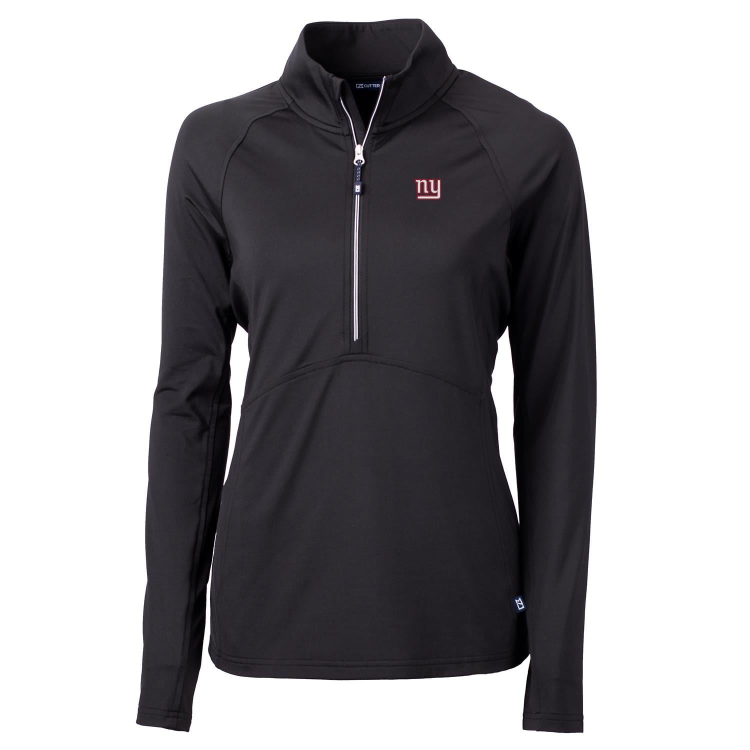 Women’s Cutter & Buck Black New York Giants Adapt Eco Knit Half-Zip Pullover Jacket Women’s Cutter & Buck Black New York Giants Adapt Eco Knit Half-Zip Pullover Jacket