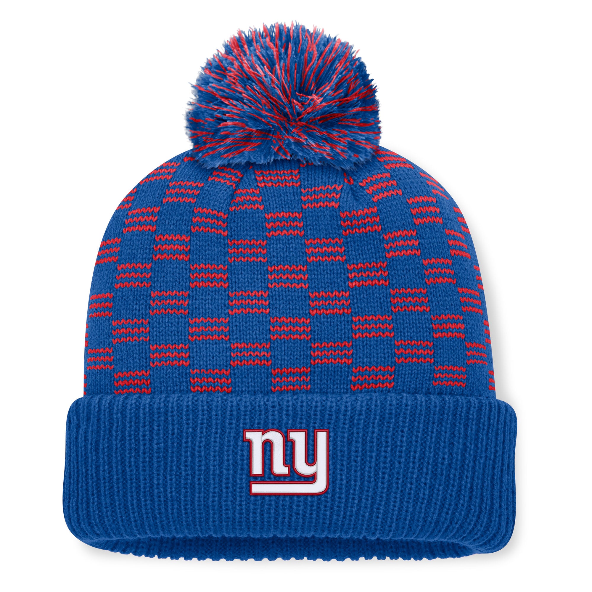Women’s Fanatics Royal New York Giants Relic Cuffed Knit Hat with Pom Women’s Fanatics Royal New York Giants Relic Cuffed Knit Hat with Pom