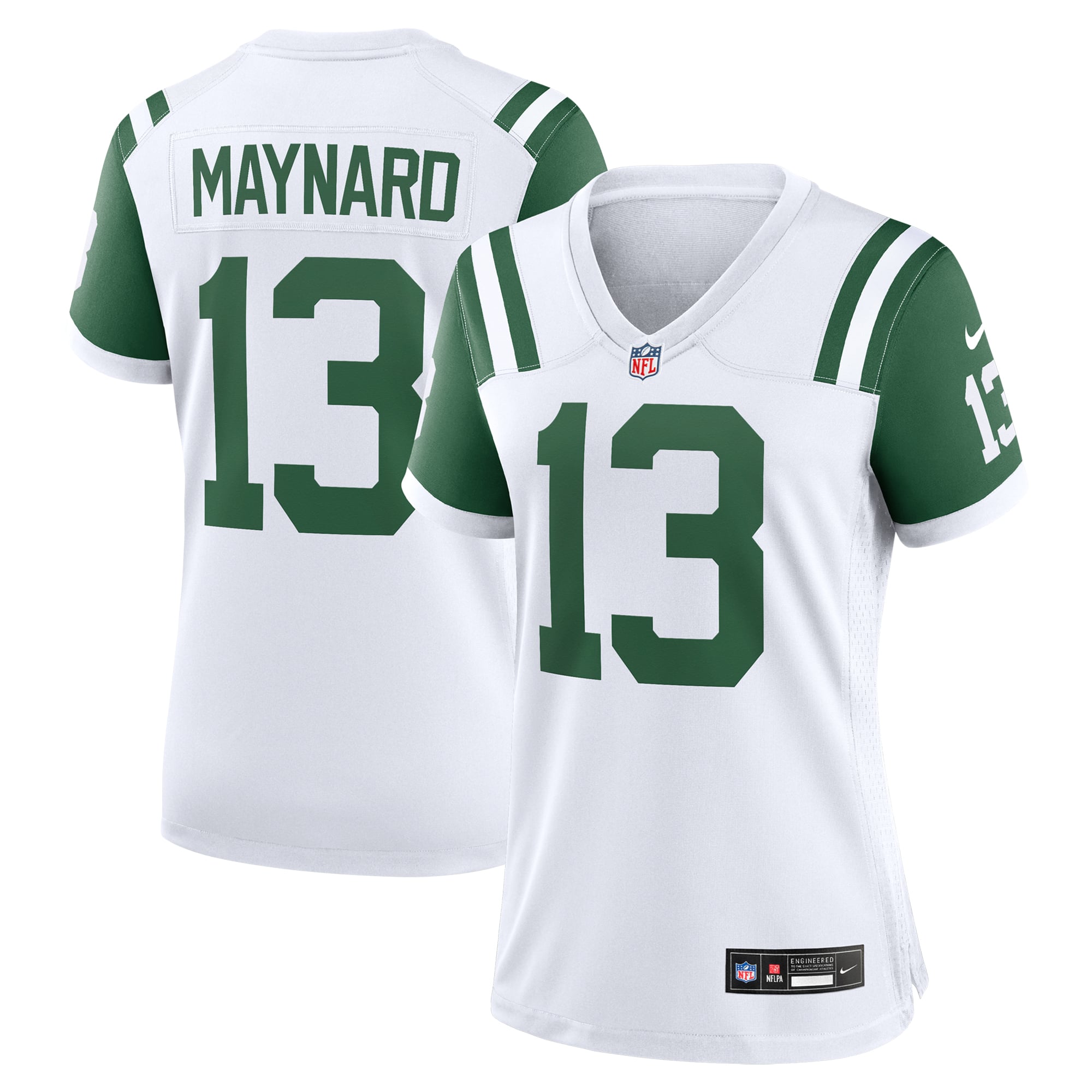 Women’s Nike Don Maynard White New York Jets Classic Alternate Retired Player Game Jersey Women’s Nike Don Maynard White New York Jets Classic Alternate Retired Player Game Jersey