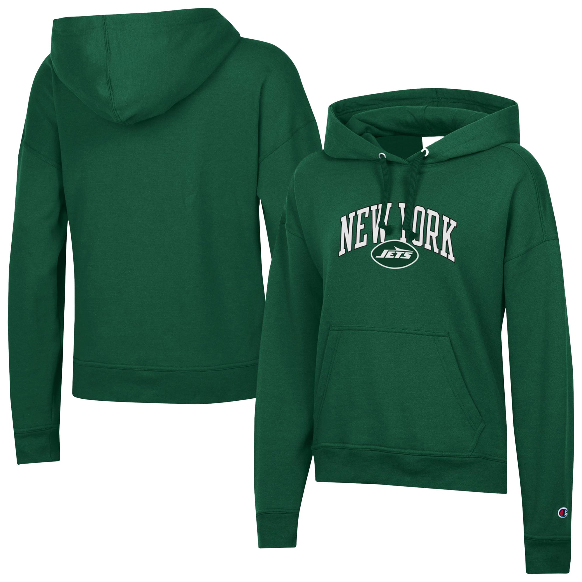 Women’s Champion Green New York Jets Powerblend Hoodie Women’s Champion Green New York Jets Powerblend Hoodie