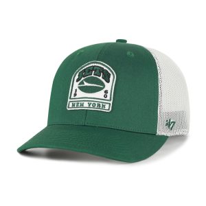 Men’s ’47 Green New York Jets Headstone Trucker Adjustable Hat Men’s ’47 Green New York Jets Headstone Trucker Adjustable Hat